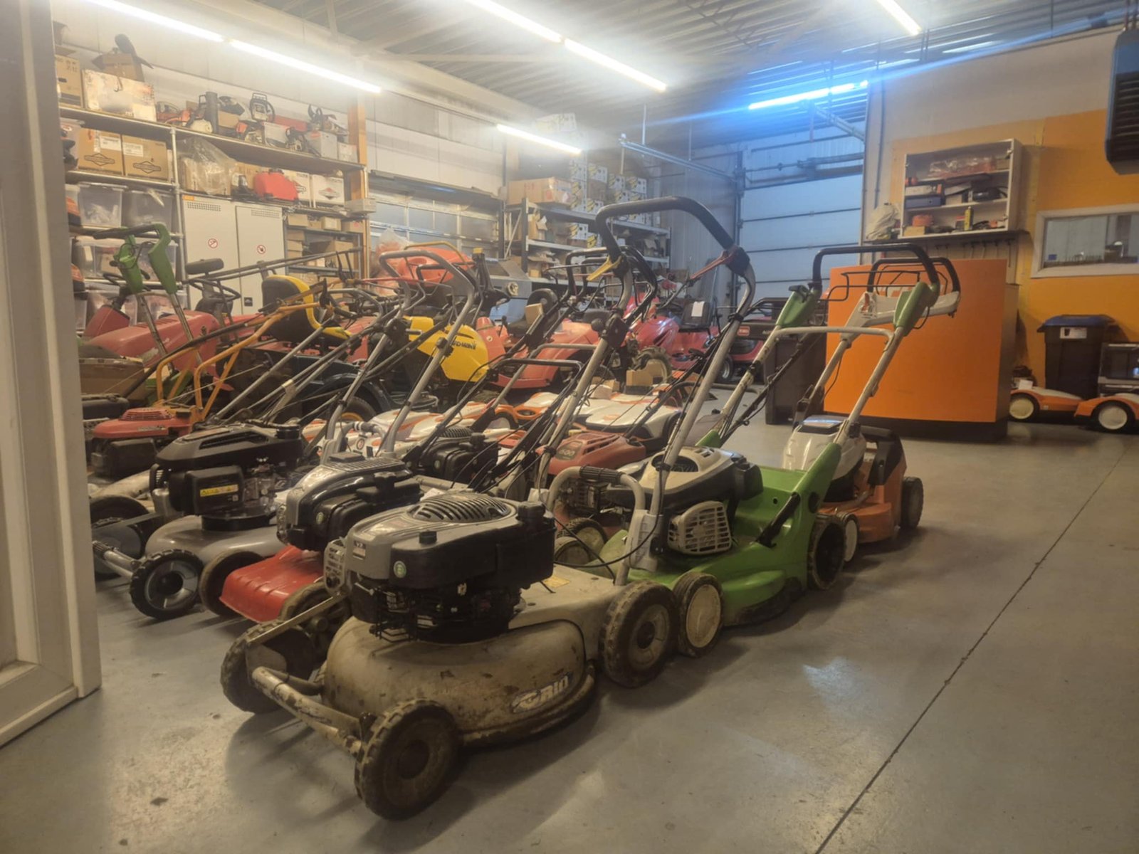 Zone de réparation équipée